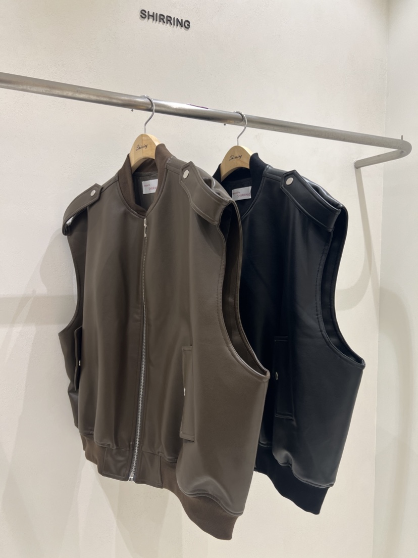 SHIRRING韓國代購㊣女裝新款時尚人氣推薦真品馬甲口袋打折SHIRRING馬甲