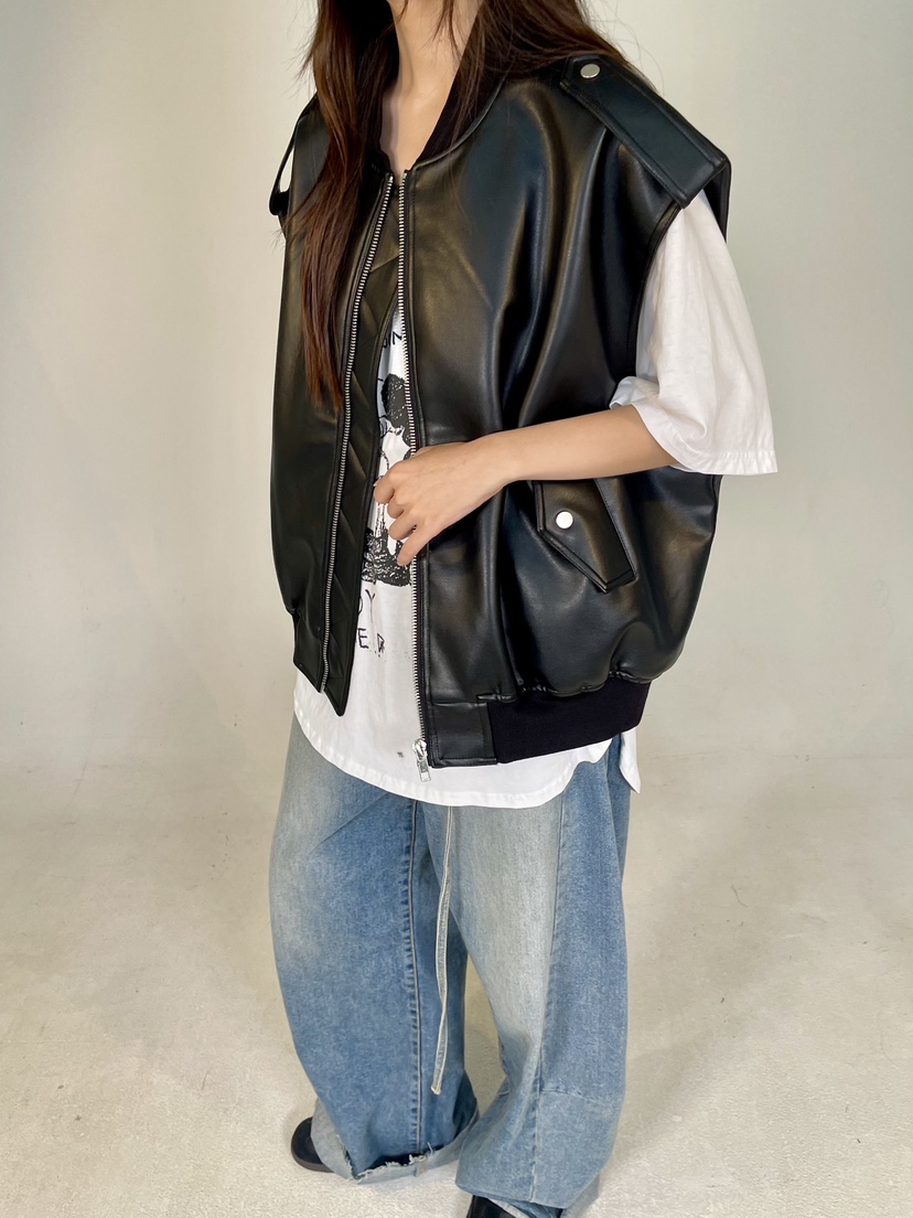 SHIRRING韓國代購㊣女裝新款時尚人氣推薦真品馬甲口袋打折SHIRRING馬甲