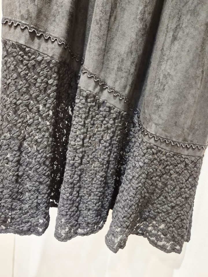 BLING BLING-S東大門㊣代購女士新品時尚職業人氣長裙絨面革BLING BLING-S長裙