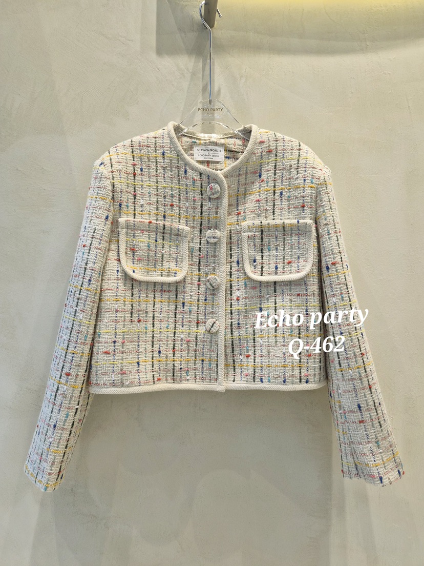 ECHOPARTY東大門㊣實拍女裝新品人氣休閑時尚推薦熱賣職業夾克ECHOPARTY夾克圖色1