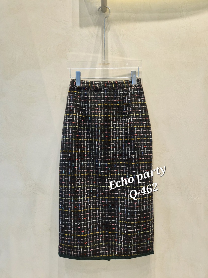 ECHOPARTY韓國直郵㊣女士新款時尚推薦熱賣職業休閑25秋冬長裙ECHOPARTY長裙圖色2