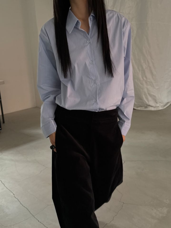 MOMENT東大門㊣實拍女裝新品推薦休閑真品熱賣時尚襯衫蕾絲衫MOMENT/RECOVER襯衫/蕾絲衫