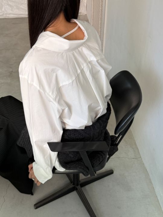 MOMENT東大門㊣實拍女裝新品推薦休閑真品熱賣時尚襯衫蕾絲衫MOMENT/RECOVER襯衫/蕾絲衫