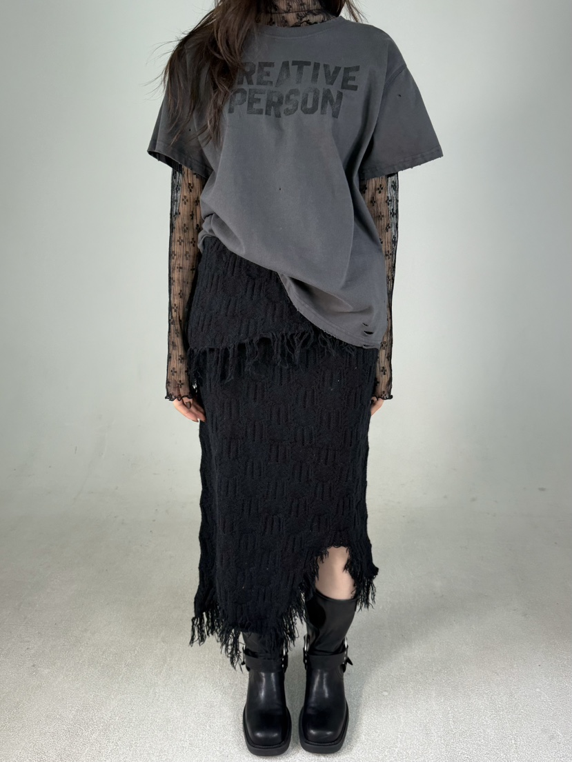 SHIRRING韓國直郵㊣女裝新款推薦真品半身裙中短裙打折燈籠SHIRRING半身裙/中短裙