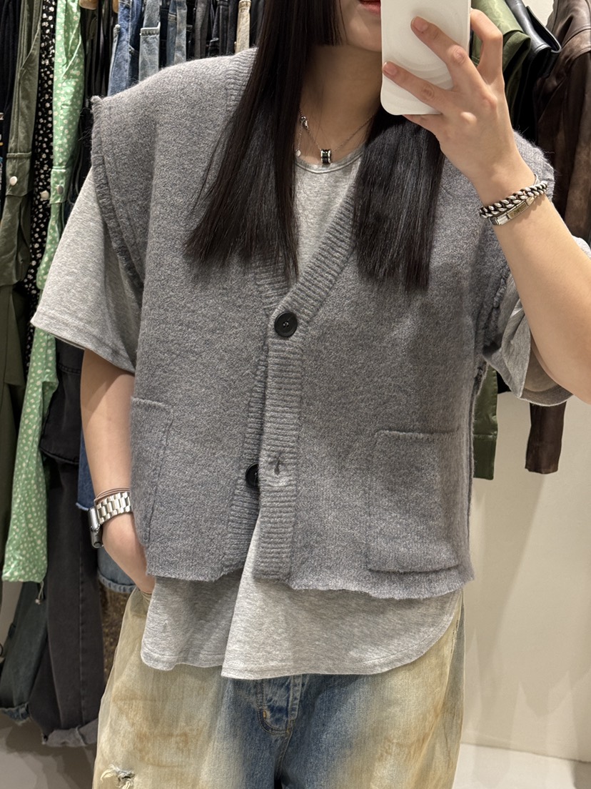 SHIRRING韓國代購㊣女裝新品人氣休閑真品職業推薦馬甲打折SHIRRING馬甲