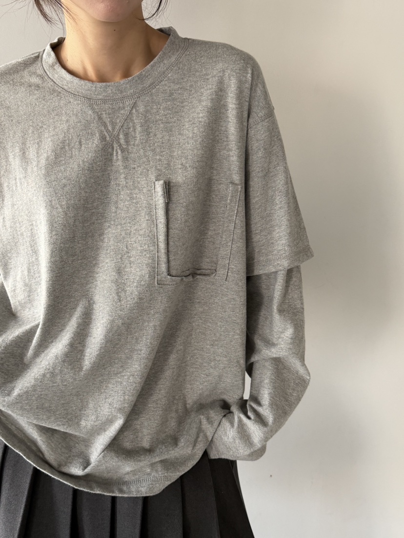 FOSET韓國直郵㊣女裝新款熱賣職業真品休閑時尚人氣長袖T恤FOSET長袖T恤