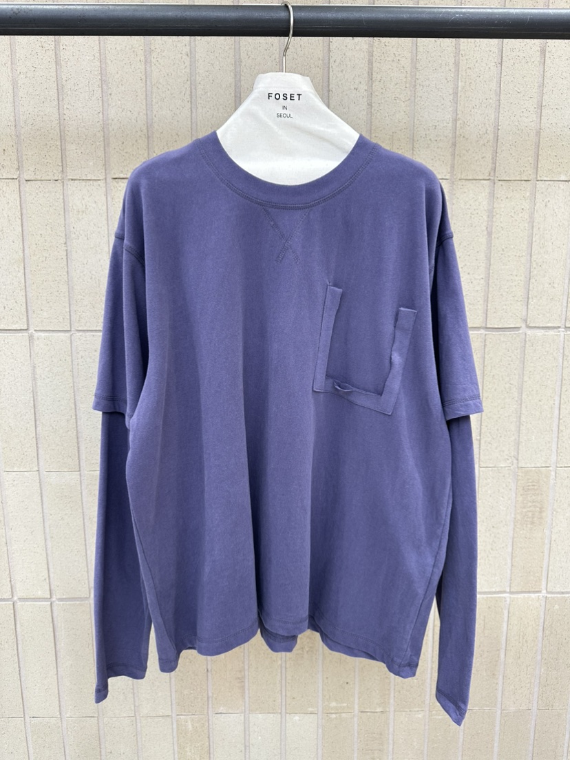 FOSET韓國直郵㊣女裝新款熱賣職業真品休閑時尚人氣長袖T恤FOSET長袖T恤圖色2