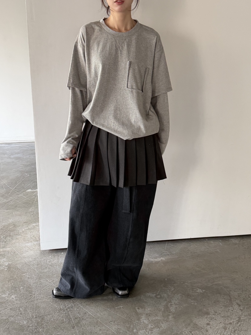 FOSET韓國直郵㊣女士新款職業人氣推薦熱賣25秋冬時尚休閑短裙FOSET短裙