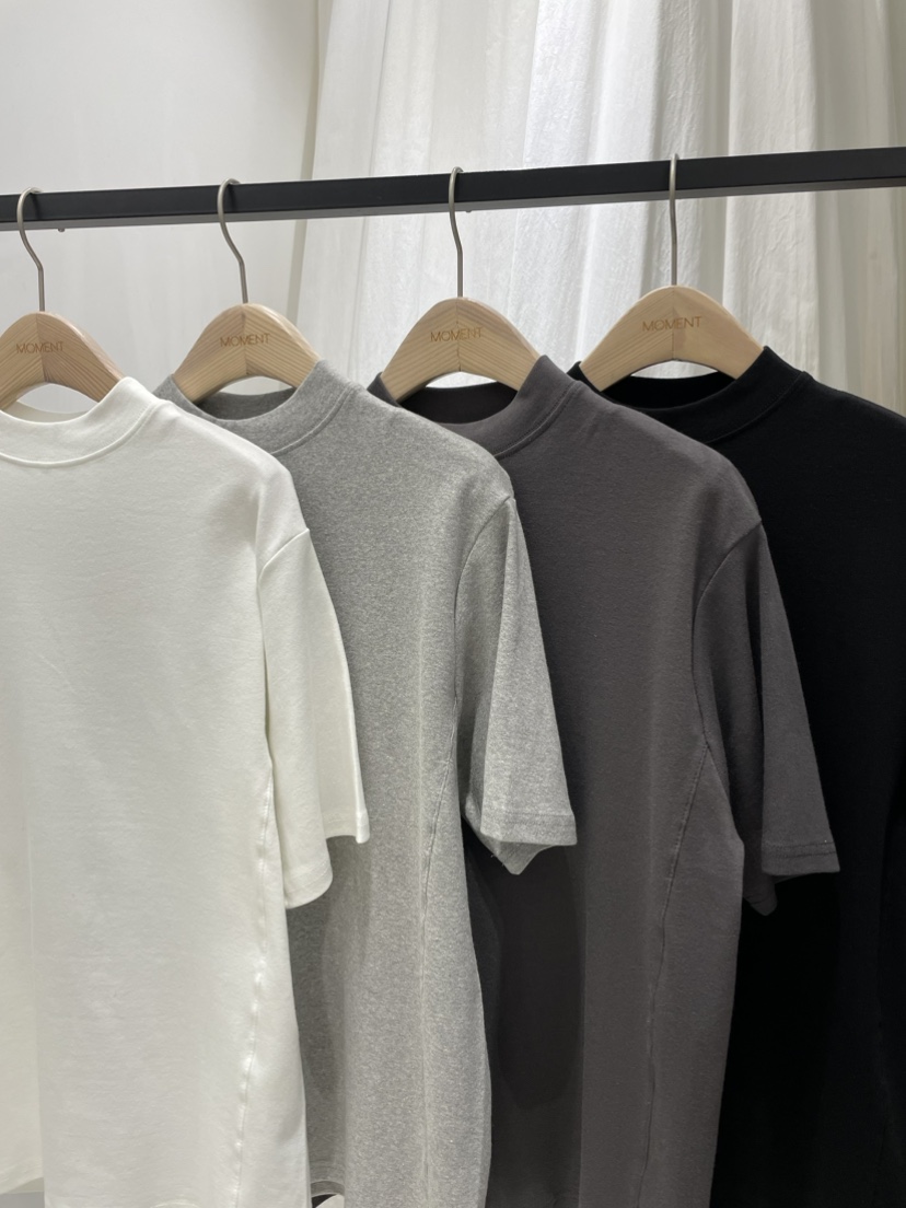 MOMENT韓國直郵㊣女士新款人氣熱賣休閑推薦25秋冬時尚真品T恤MOMENT/RECOVERT恤