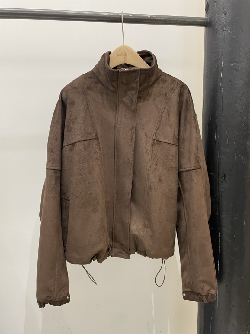 MOMENT韓國代購㊣女士新款人氣真品休閑25秋冬時尚熱賣夾克MOMENT/RECOVER夾克圖色2