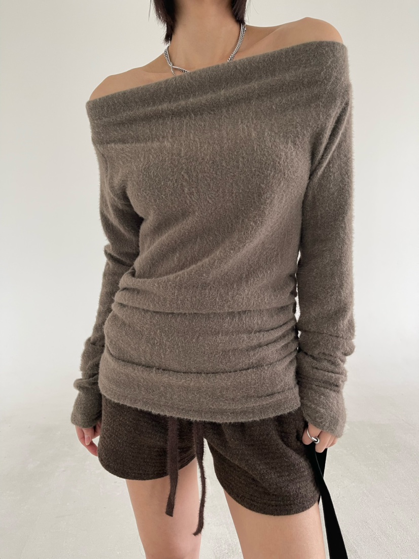 REIZ東大門㊣代購女裝新款職業25秋冬推薦時尚休閑人氣長袖T恤REIZ長袖T恤