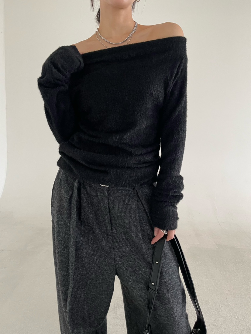 REIZ東大門㊣代購女裝新款職業25秋冬推薦時尚休閑人氣長袖T恤REIZ長袖T恤