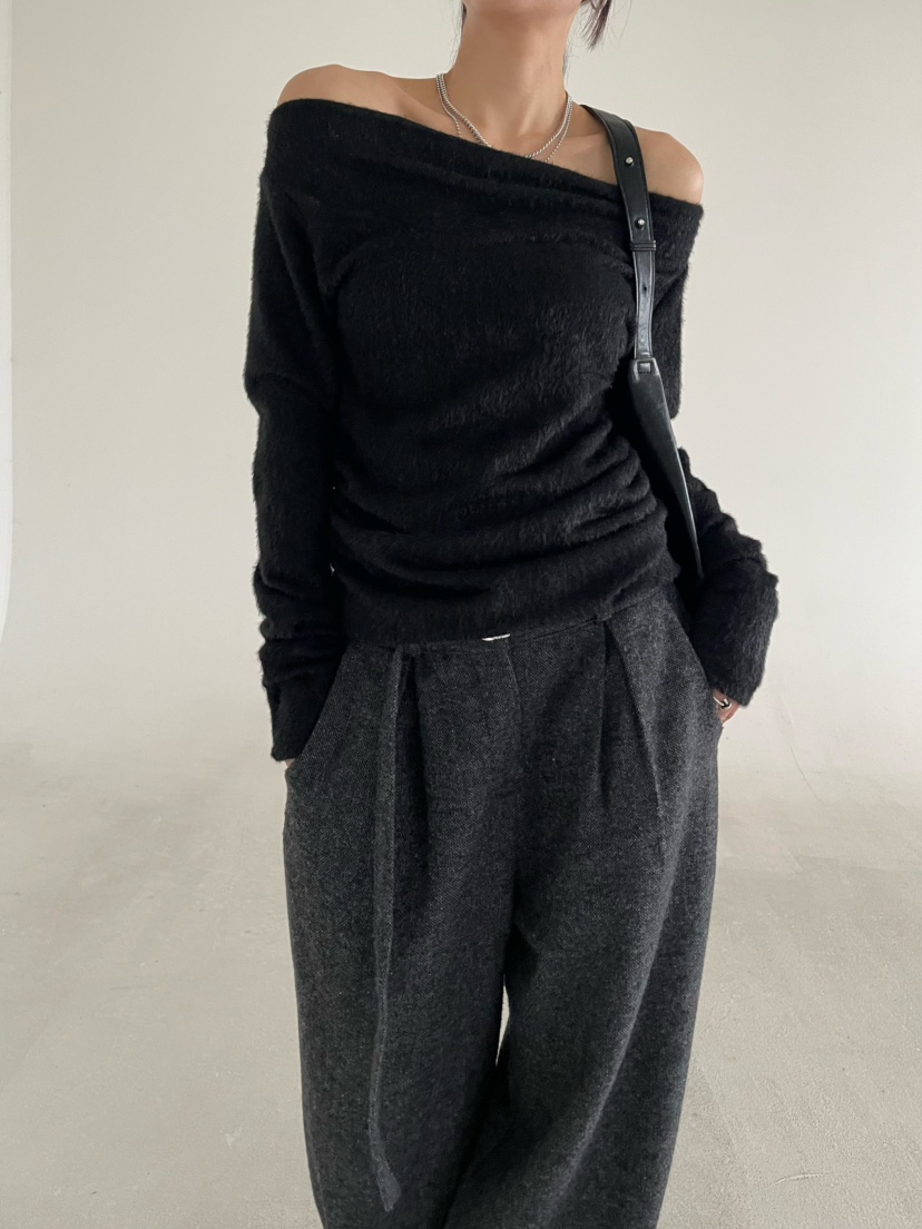 REIZ東大門㊣代購女裝新款職業25秋冬推薦時尚休閑人氣長袖T恤REIZ長袖T恤