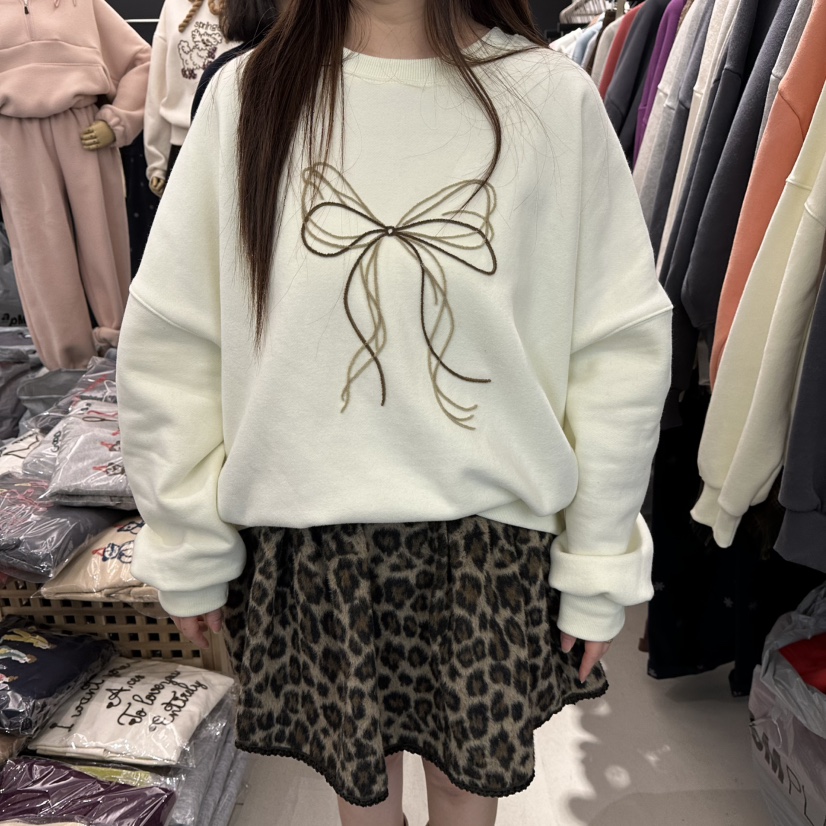 A.CES韓國代購㊣女裝新品25秋冬真品推薦時尚人氣職業衛衣A.CES衛衣圖色1