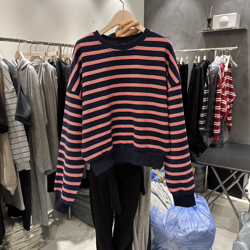 OPEN東大門㊣代購女士新款熱賣人氣時尚職業真品衛衣加絨羊毛OPEN衛衣圖色1