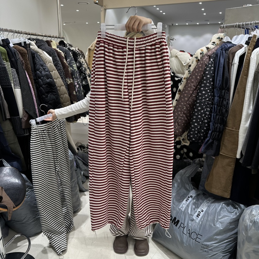 BENE韓國直郵㊣女士新款時尚休閑熱賣25秋冬推薦休閑褲加絨BENE休閑褲圖色1