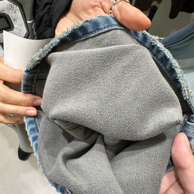 PART3東大門㊣代購女士新品人氣真品25秋冬牛仔褲不含腰帶拉絨Part.3牛仔褲