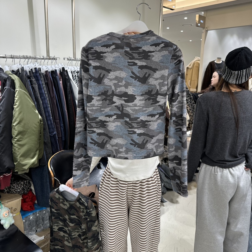 BENE東大門㊣實拍女裝新款休閑職業時尚真品人氣25秋冬長袖T恤BENE長袖T恤