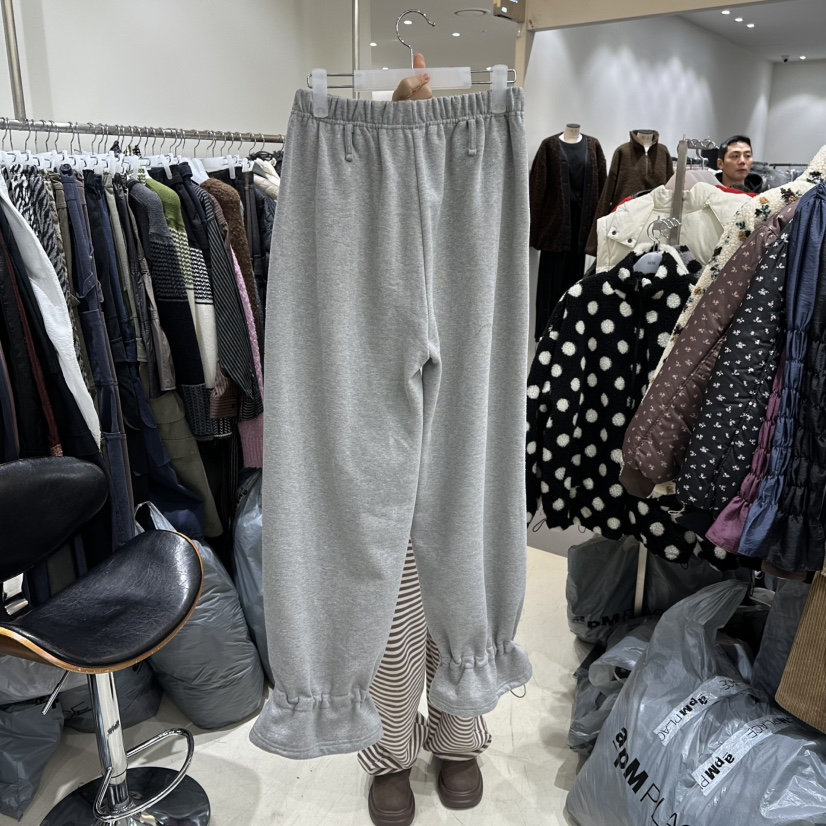 BENE東大門㊣代購女裝新品時尚25秋冬休閑推薦休閑褲不含腰帶BENE休閑褲