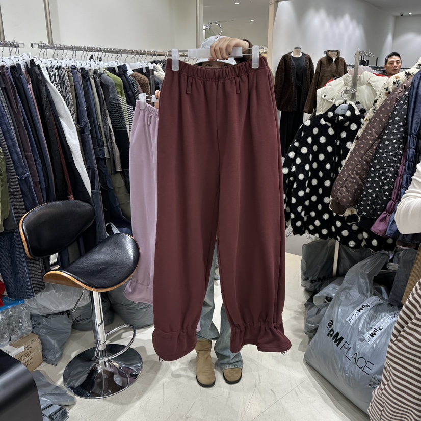 BENE東大門㊣代購女裝新品時尚25秋冬休閑推薦休閑褲不含腰帶BENE休閑褲圖色3