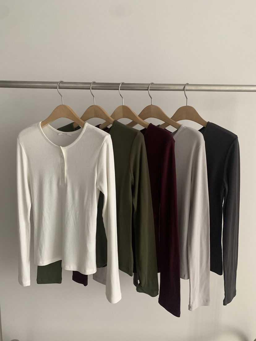 ROUNDER韓國代購㊣女士新品推薦真品職業時尚熱賣休閑長袖T恤ROUNDER長袖T恤