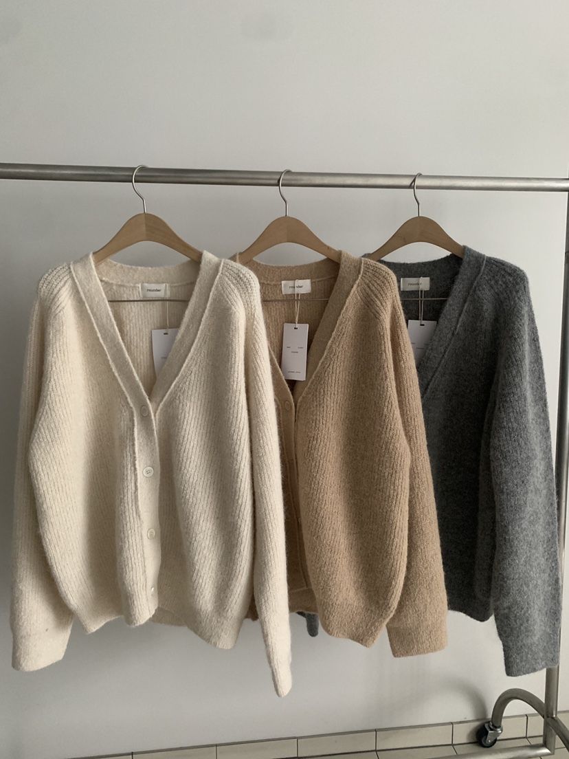 ROUNDER東大門㊣代購女士新款時尚推薦人氣真品25秋冬熱賣毛衣ROUNDER毛衣