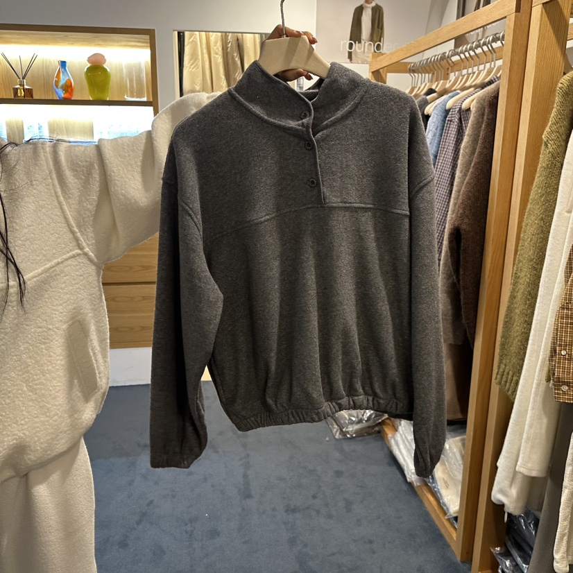 ROUNDER韓國直郵㊣女士新款熱賣真品推薦25秋冬休閑人氣衛衣ROUNDER衛衣圖色2