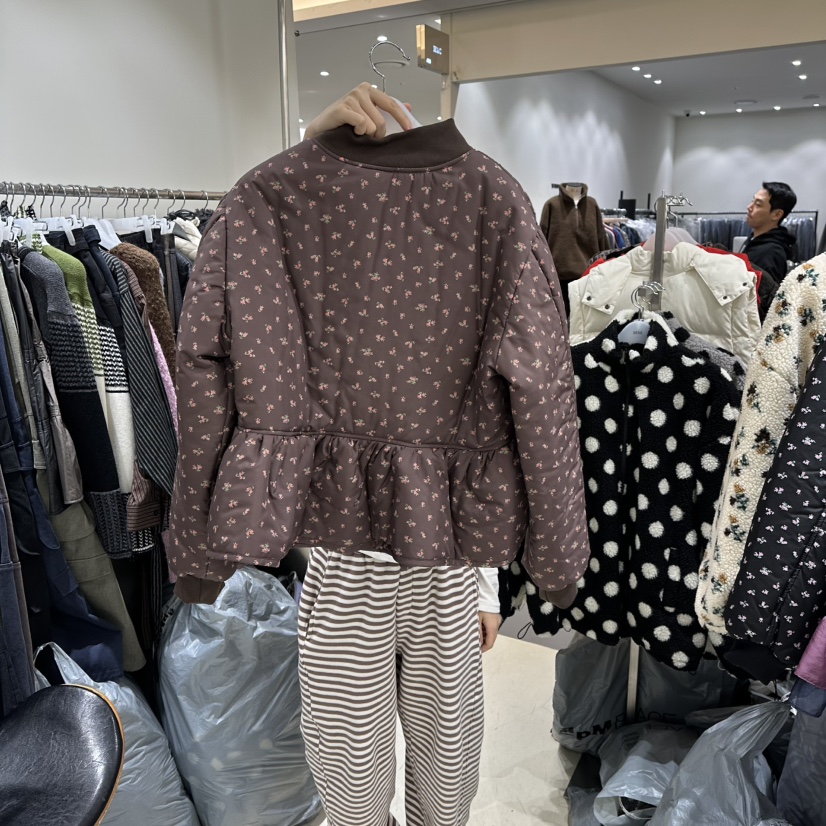 BENE韓國直郵㊣女士新款休閑推薦真品職業人氣熱賣夾克花朵BENE夾克