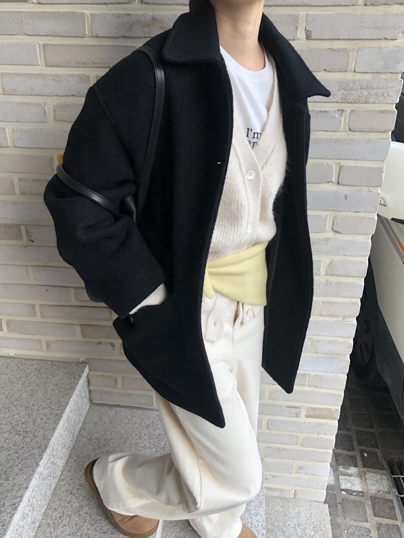 ROUNDER東大門㊣代購女裝新品人氣熱賣真品推薦職業短款大衣ROUNDER短款大衣