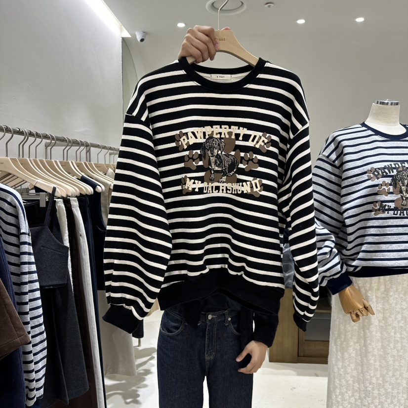 A WANT韓國直郵㊣女士新款25秋冬真品時尚人氣熱賣休閑衛衣A WANT衛衣圖色2