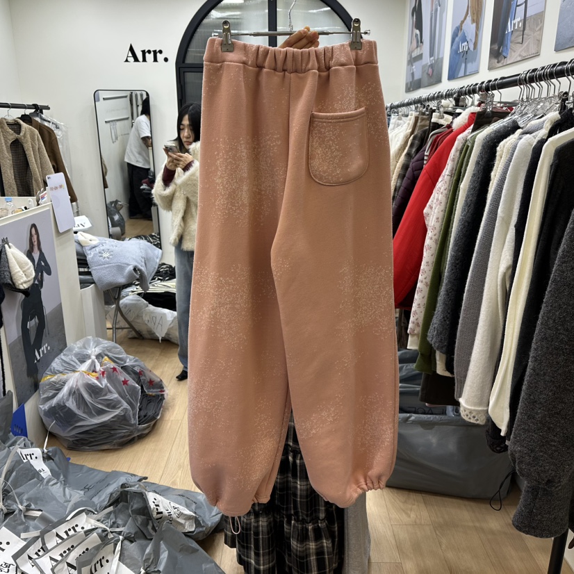 ARR韓國代購㊣女裝新品真品職業休閑推薦25秋冬熱賣人氣休閑褲ARR休閑褲