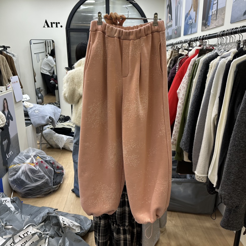 ARR韓國代購㊣女裝新品真品職業休閑推薦25秋冬熱賣人氣休閑褲ARR休閑褲圖色2