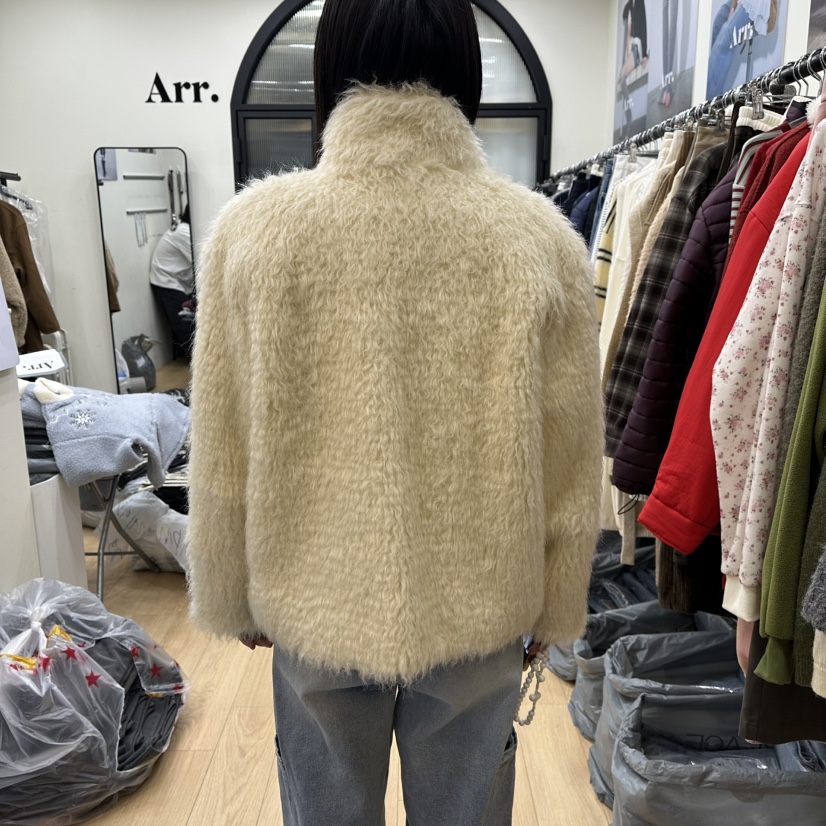 ARR東大門㊣實拍女裝新品真品時尚休閑職業推薦短款大衣涂層ARR短款大衣