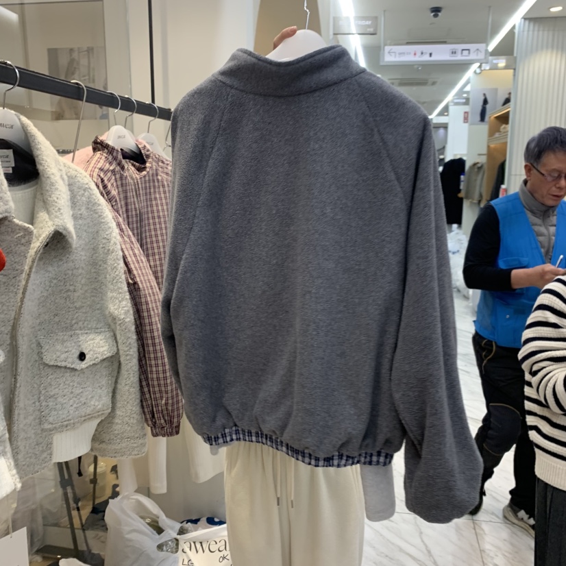 RUMIRU/AWEAR東大門㊣實拍女裝新品時尚夾克不含內搭雙面抓絨awear/RUMIRU夾克