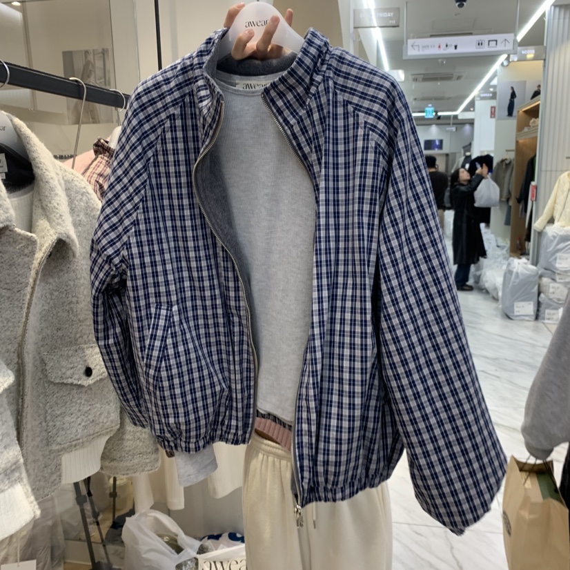 RUMIRU/AWEAR東大門㊣實拍女裝新品時尚夾克不含內搭雙面抓絨awear/RUMIRU夾克圖色2