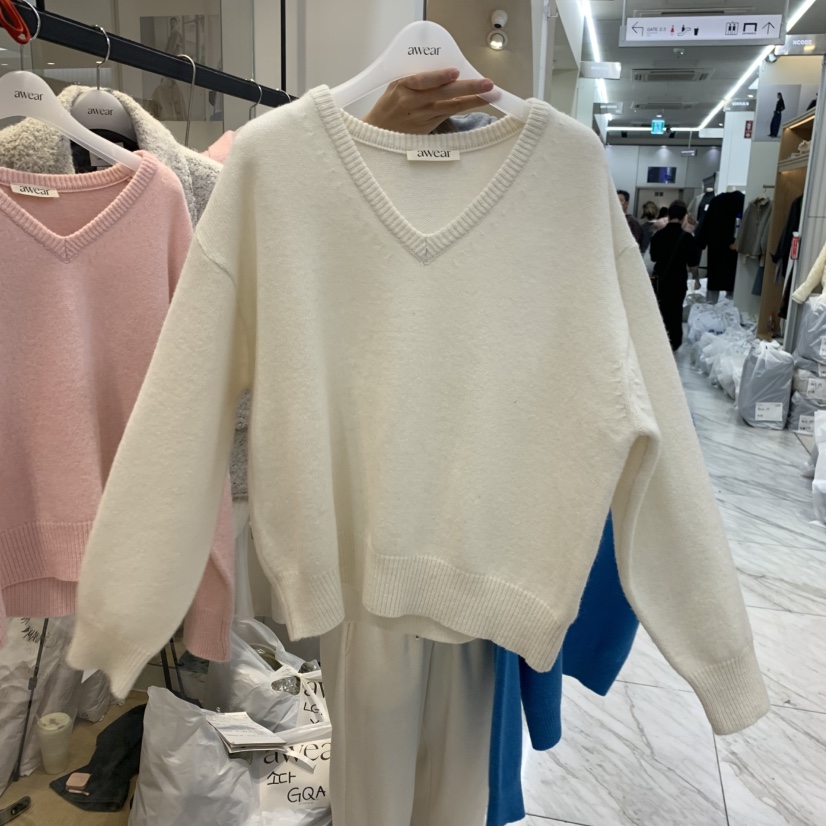 RUMIRU/AWEAR東大門㊣實拍女裝新品真品人氣時尚職業針織衫awear/RUMIRU針織衫圖色2