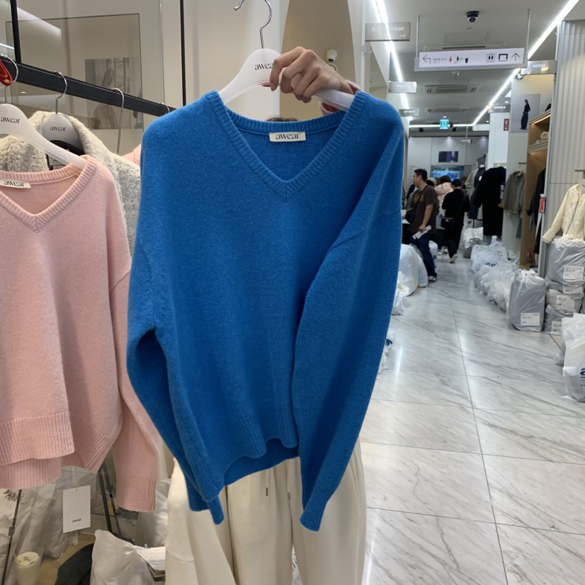 RUMIRU/AWEAR東大門㊣實拍女裝新品真品人氣時尚職業針織衫awear/RUMIRU針織衫圖色3