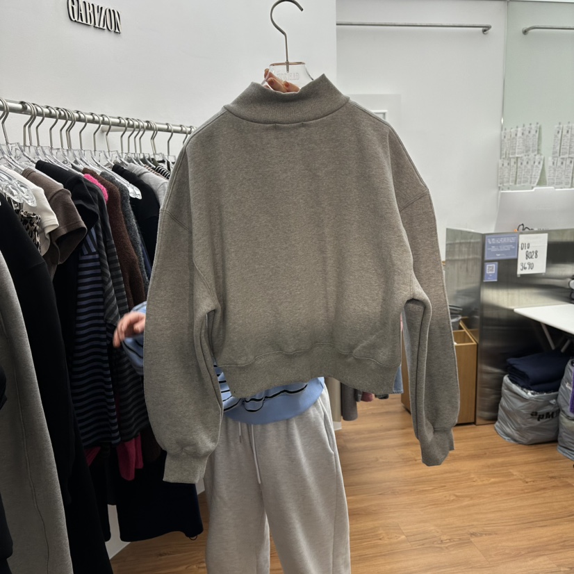 GABIZON韓國直郵㊣女裝新款25秋冬熱賣職業人氣夾克加絨拉鏈GABIZON夾克