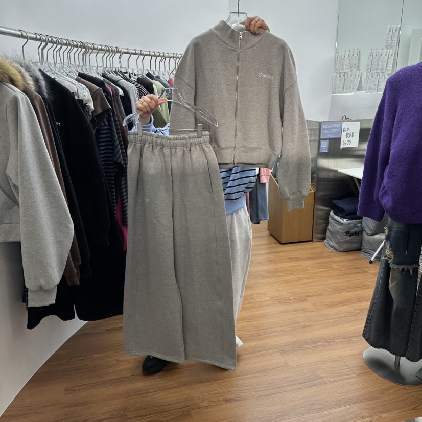 GABIZON韓國代購㊣女裝新款職業熱賣推薦25秋冬人氣休閑褲加絨GABIZON休閑褲