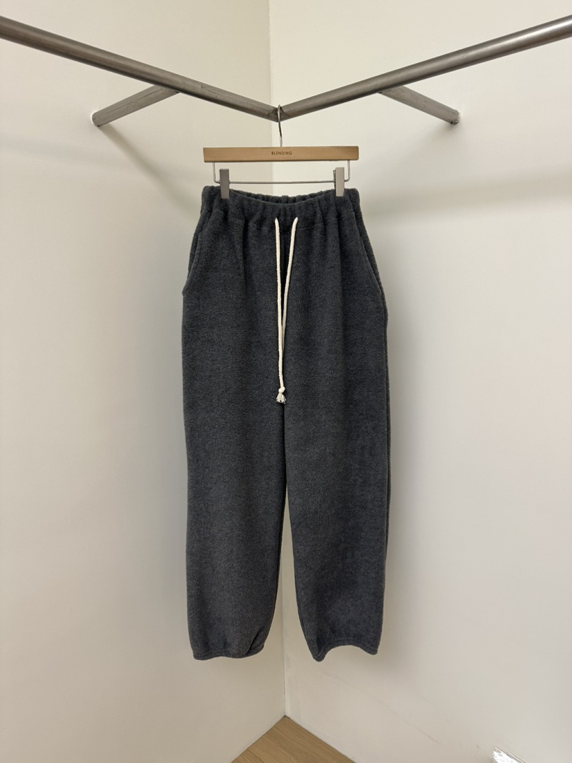 BLENDING-p韓國直郵㊣女士新款推薦25秋冬休閑人氣休閑褲抓絨BLENDING-p休閑褲圖色2