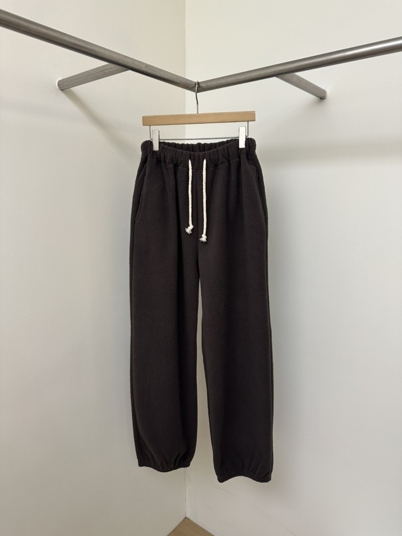 BLENDING-p韓國直郵㊣女士新款推薦25秋冬休閑人氣休閑褲抓絨BLENDING-p休閑褲圖色3