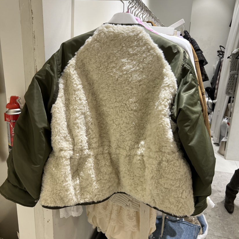 TYCHE東大門㊣代購女裝新品25秋冬推薦人氣時尚休閑夾克抓絨TYCHE夾克