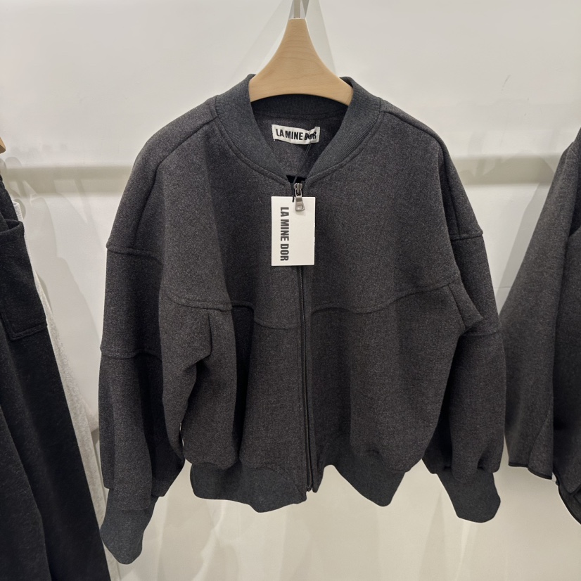 LAMINEDOR韓國直郵㊣女士新款時尚推薦職業人氣25秋冬真品夾克LA MINE DOR夾克圖色3