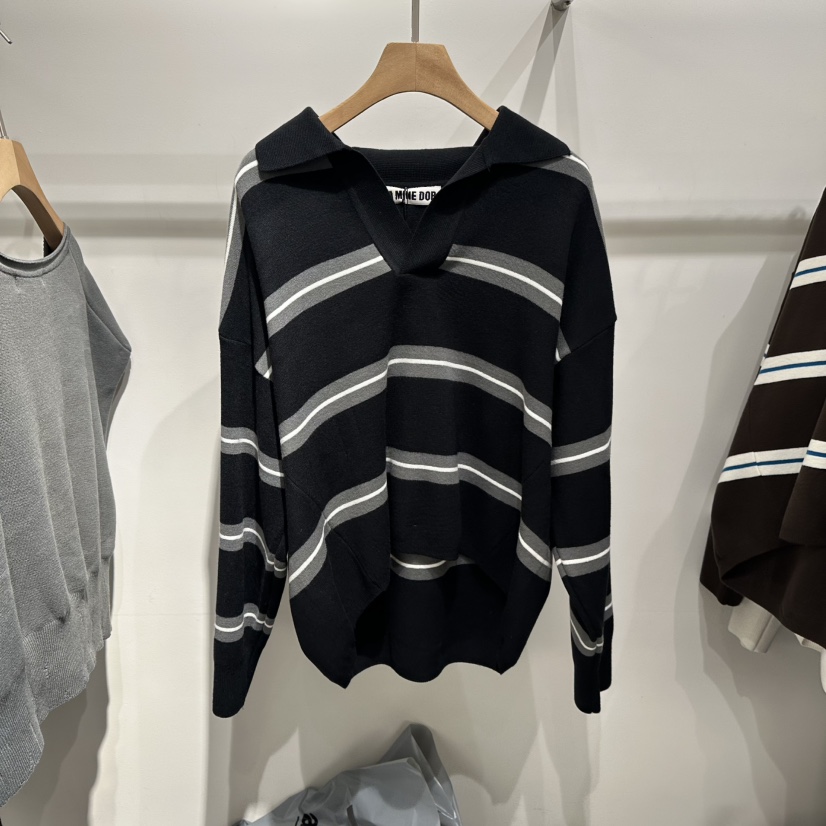 LAMINEDOR韓國直郵㊣女裝新款職業時尚推薦熱賣25秋冬人氣衛衣LA MINE DOR衛衣圖色3