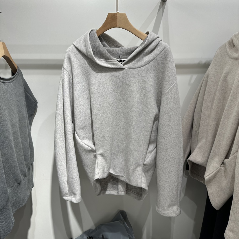 LAMINEDOR韓國直郵㊣女裝新款人氣真品職業時尚熱賣25秋冬衛衣LA MINE DOR衛衣圖色2