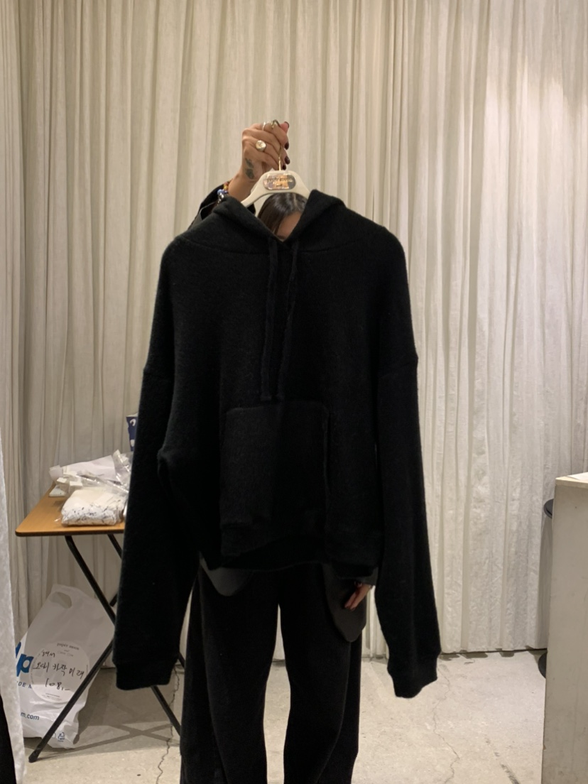 PAPERMOON韓國直郵㊣女士新款熱賣休閑推薦真品職業衛衣連帽衫paper moon衛衣圖色2