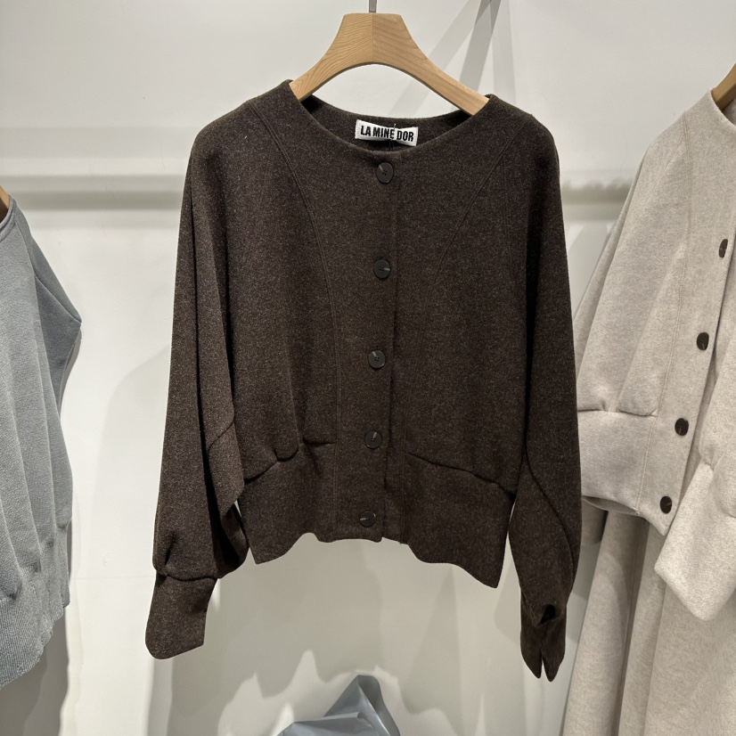 LAMINEDOR東大門㊣代購女裝新款人氣熱賣25秋冬休閑職業夾克LA MINE DOR夾克圖色2