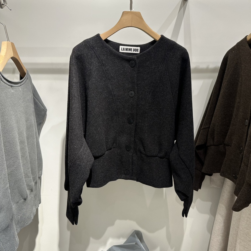 LAMINEDOR東大門㊣代購女裝新款人氣熱賣25秋冬休閑職業夾克LA MINE DOR夾克圖色3