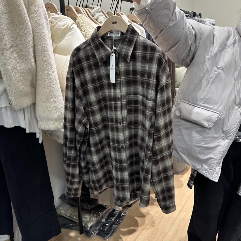 ORE-P東大門㊣代購女士新款時尚職業推薦休閑真品襯衫蕾絲衫ORE襯衫/蕾絲衫圖色2