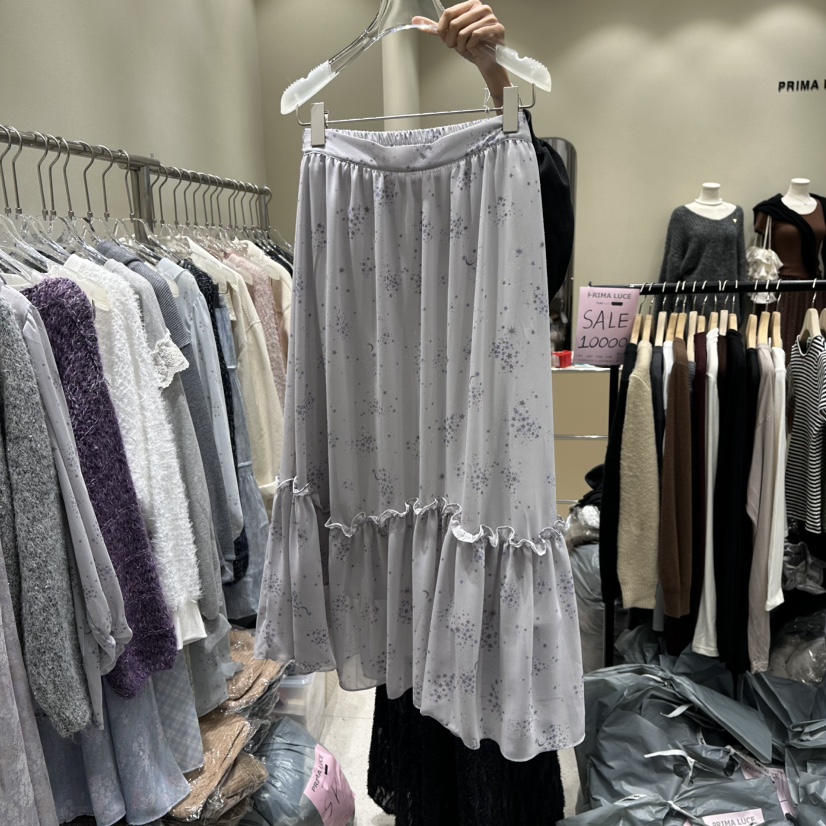 PRIMA LUCE韓國直郵㊣女裝新品時尚熱賣人氣職業25秋冬長裙CHARLOTTE長裙圖色1